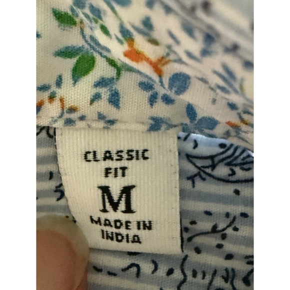 Robert Graham Paisley Blue Long Sleeve Button Down Shirt Size Medium‎ - Picture 4 of 9